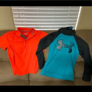 2 Under Armour tops